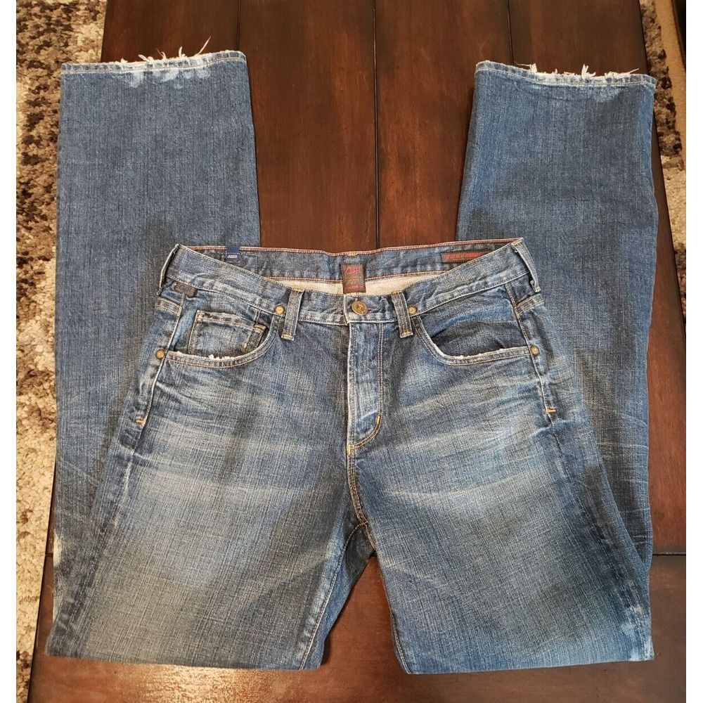 Men's NWOT Citizens Of Humanity Jaggar Jeans Size 32 Inseam 35" Distressed... - Picture 2 of 8